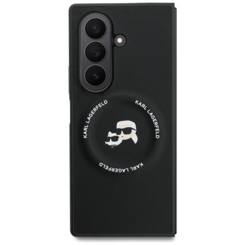 Karl Lagerfeld nakładka Karl&Choupette Logo MagSafe do Samsung Galaxy Z Fold7 czarna