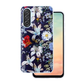 Nakładka Glow Glam do Samsung Galaxy A36 5G / A56 5G niebieska