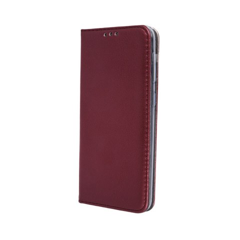 Etui Smart Magnetic do Motorola Moto G86 Power burgundowe