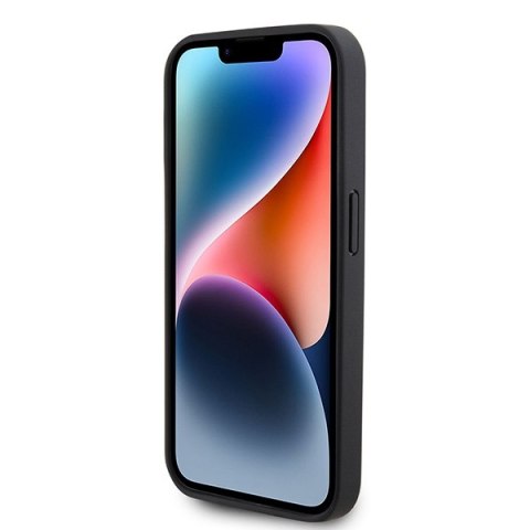 Guess nakładka do iPhone 15 Pro 6,1" GUHCP15LP4TDSCPK czarna hardcase Crossbody 4G Metal Logo Guess nakładka do iPhone 15 Pro 6,1" GUHCP15LP4TDSCPK czarna hardcase Crossbody 4G Metal Logo