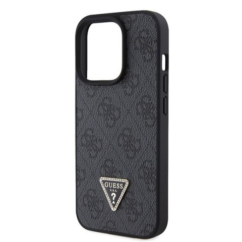 Guess nakładka do iPhone 15 Pro 6,1" GUHCP15LP4TDSCPK czarna hardcase Crossbody 4G Metal Logo Guess nakładka do iPhone 15 Pro 6,1" GUHCP15LP4TDSCPK czarna hardcase Crossbody 4G Metal Logo