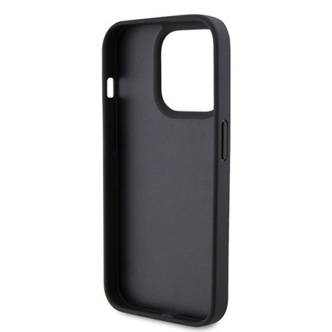 Guess nakładka do iPhone 15 Pro 6,1" GUHCP15LP4TDSCPK czarna hardcase Crossbody 4G Metal Logo Guess nakładka do iPhone 15 Pro 6,1" GUHCP15LP4TDSCPK czarna hardcase Crossbody 4G Metal Logo