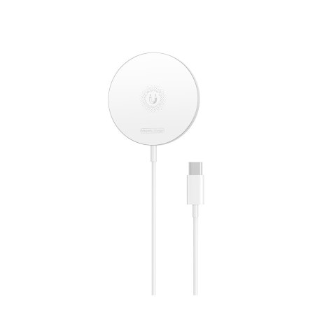 XO ładowarka bezprzewodowa indukcyjna CX022 magnetyczna biała 15W XO ładowarka bezprzewodowa indukcyjna CX022 magnetyczna biała 15W