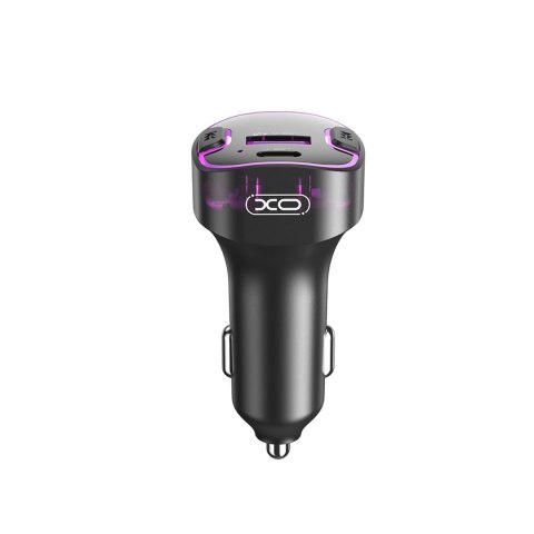 XO transmiter FM BCC12 Bluetooth MP3 ładowarka samochodowa 3,1A czarna XO transmiter FM BCC12 Bluetooth MP3 ładowarka samochodowa 3,1A czarna