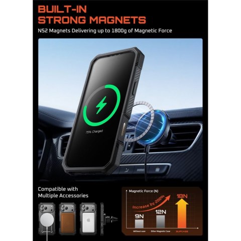 SUPCASE UB GRIP PRO MAG MAGSAFE IPHONE 17 PRO MAX BLACK