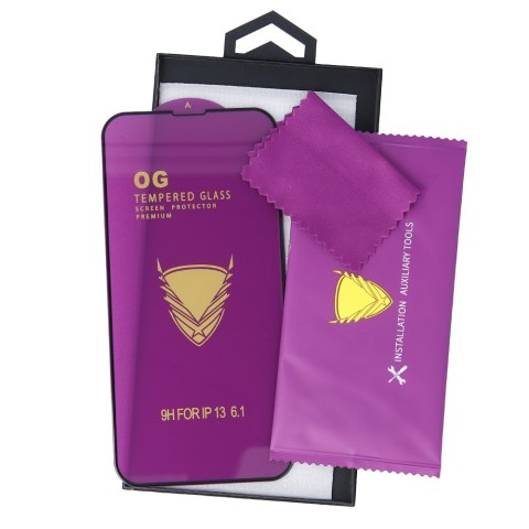 Szkło hartowane OG Premium do Motorola Moto G56 5G czarna ramka