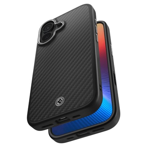 SPIGEN ENZO ARAMID "T" MAG MAGSAFE IPHONE 17 BLACK/SILVER