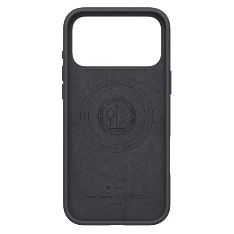 SPIGEN SILICONE FIT MAG MAGSAFE IPHONE 17 PRO BLACK