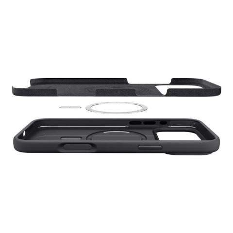 SPIGEN SILICONE FIT MAG MAGSAFE IPHONE 17 PRO BLACK