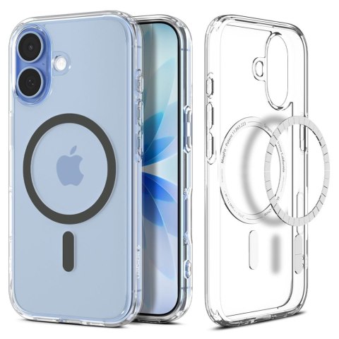 SPIGEN ULTRA HYBRID MAG MAGSAFE IPHONE 17 CLEAR/GRAPHITE