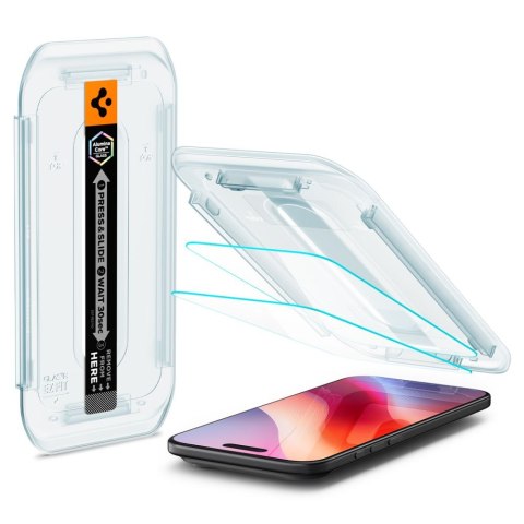 SZKŁO HARTOWANE SPIGEN GLAS.TR "EZ FIT" 2-PACK IPHONE AIR CLEAR