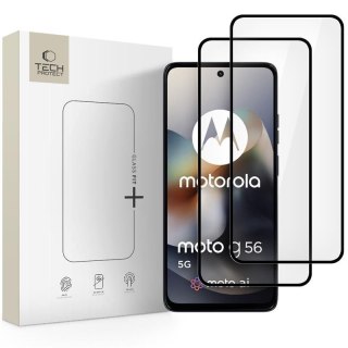 SZKŁO HARTOWANE TECH-PROTECT GLASS FIT+ 2-PACK MOTOROLA MOTO G56 5G BLACK