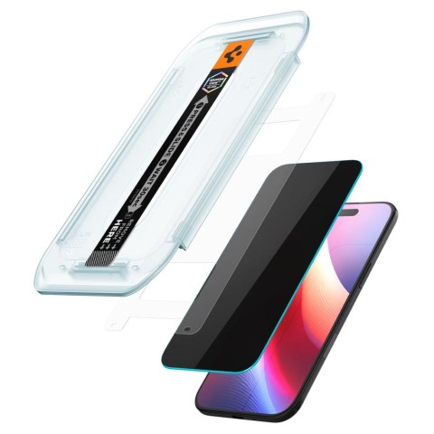 SZKŁO PRYWATYZUJĄCE SPIGEN GLAS.TR "EZ FIT" 2-PACK IPHONE AIR PRIVACY