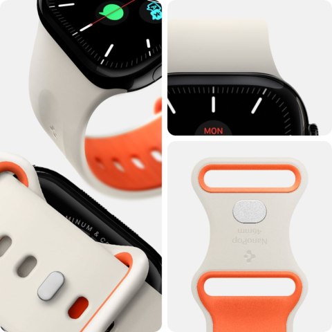 SPIGEN NANO POP APPLE WATCH 8 / 9 / 10 / 11 / SE / ULTRA (44 / 45 / 46 / 49 MM) ORANGE BEIGE