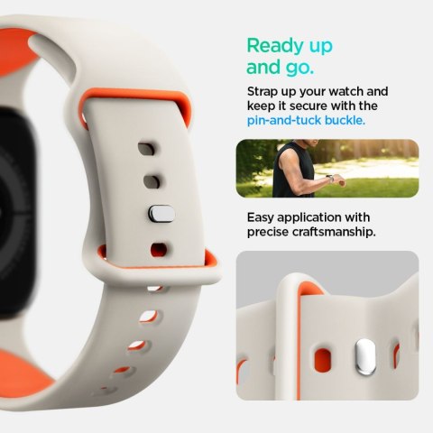 SPIGEN NANO POP APPLE WATCH 8 / 9 / 10 / 11 / SE / ULTRA (44 / 45 / 46 / 49 MM) ORANGE BEIGE