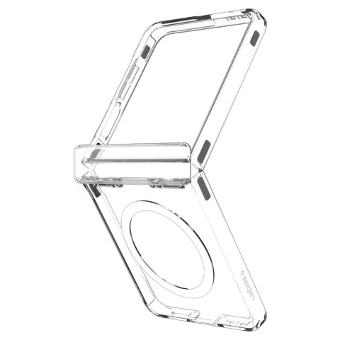 SPIGEN ULTRA HYBRID PRO MAG MAGSAFE GALAXY Z FLIP 7 CLEAR/WHITE
