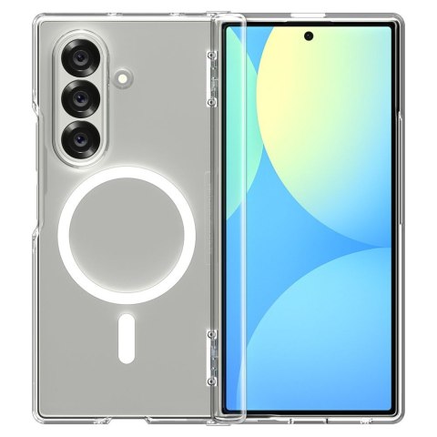 SPIGEN ULTRA HYBRID PRO MAG MAGSAFE GALAXY Z FOLD 7 CLEAR/WHITE