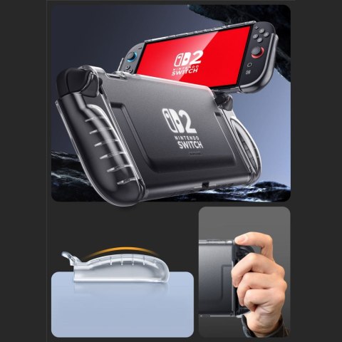 SUPCASE CRYSTAL CASE NINTENDO SWITCH 2 FROST CLEAR