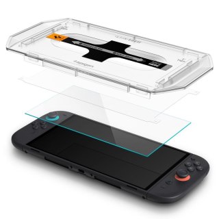 SZKŁO HARTOWANE SPIGEN GLAS.TR "EZ FIT" 2-PACK NINTENDO SWITCH 2 CLEAR