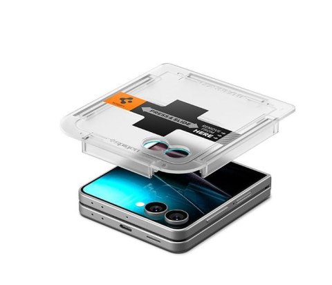 SZKŁO HARTOWANE SPIGEN GLAS.TR "EZ FIT" HD GALAXY Z FLIP 7 CLEAR