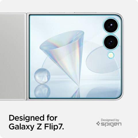 SZKŁO HARTOWANE SPIGEN GLAS.TR "EZ FIT" HD GALAXY Z FLIP 7 CLEAR