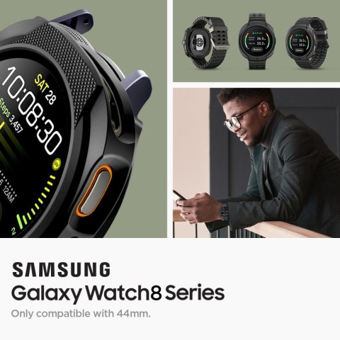 SPIGEN LIQUID AIR SAMSUNG GALAXY WATCH 8 (44 MM) MATTE BLACK