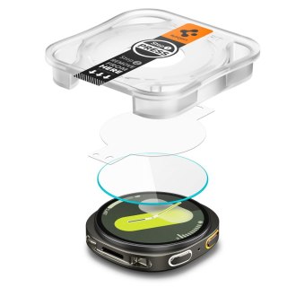 SZKŁO HARTOWANE SPIGEN GLAS.TR "EZ-FIT" 2-PACK GALAXY WATCH 8 (40 MM) CLEAR