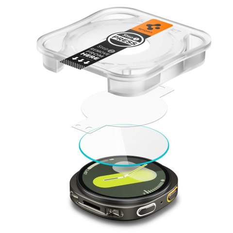 SZKŁO HARTOWANE SPIGEN GLAS.TR "EZ-FIT" 2-PACK GALAXY WATCH 8 (40 MM) CLEAR
