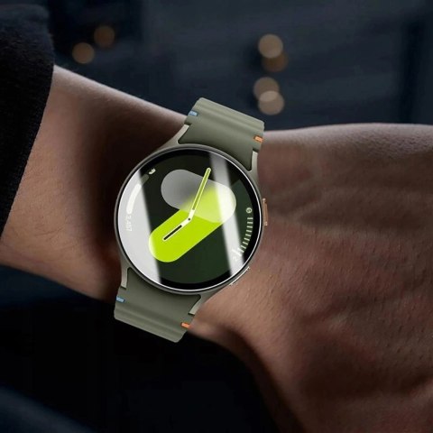 SZKŁO HARTOWANE TECH-PROTECT GLASS FIT+ 2-PACK SAMSUNG GALAXY WATCH 8 (40 MM) CLEAR