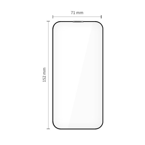 SZKŁO HARTOWANE TECH-PROTECT QUICK SET+ 2-PACK IPHONE AIR BLACK