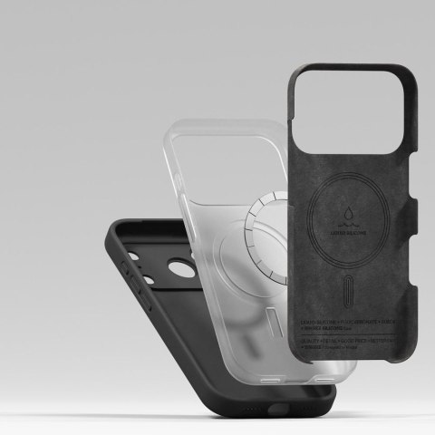 RINGKE SILICONE MAGNETIC MAGSAFE IPHONE 17 PRO BLACK