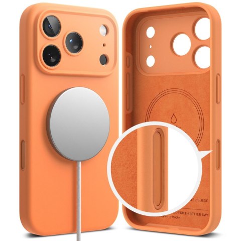 RINGKE SILICONE MAGNETIC MAGSAFE IPHONE 17 PRO MAX TANGERINE