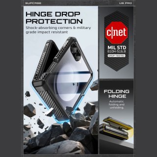 SUPCASE UNICORN BEETLE PRO GALAXY Z FLIP 7 BLACK