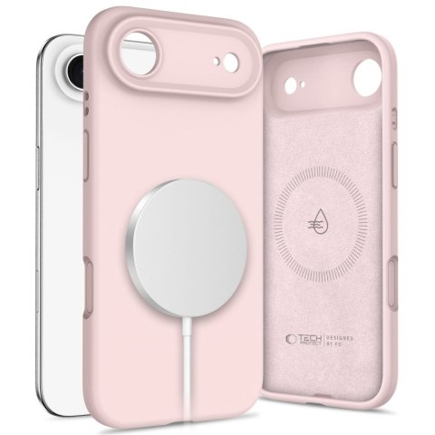 TECH-PROTECT SILICONE MAGSAFE IPHONE AIR PINK PEARL