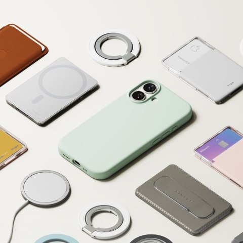 RINGKE SILICONE MAGNETIC MAGSAFE IPHONE 17 SOFT MINT