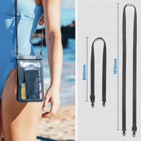 SPIGEN A603 UNIVERSAL WATERPROOF CASE BLACK