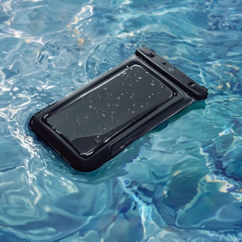 SPIGEN A611P UNIVERSAL WATERPROOF FLOAT CASE 2-PACK MATTE BLACK