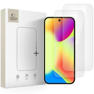 SZKŁO HARTOWANE TECH-PROTECT GLASS FIT+ 2-PACK GOOGLE PIXEL 9 / 9 PRO / 10 / 10 PRO CLEAR