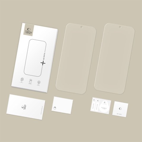 SZKŁO HARTOWANE TECH-PROTECT GLASS FIT+ 2-PACK GOOGLE PIXEL 9 / 9 PRO / 10 / 10 PRO CLEAR