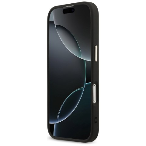 Guess nakładka do iPhone 17 HC 4G PU W/ BIG 4G CLASSIC LOGO GD czarna