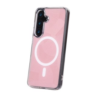 Nakładka Flash Mag do Samsung Galaxy S24 / S25 różowa