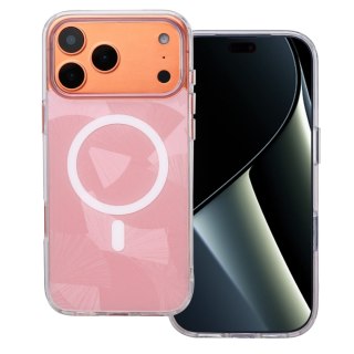 Nakładka Flash Mag do iPhone 17 Pro Max 6,9" różowa