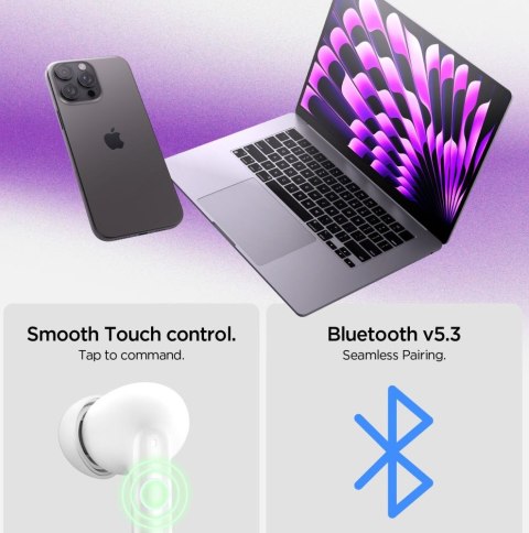 SPIGEN SA2400 ANC IN-EAR EARPHONE WHITE