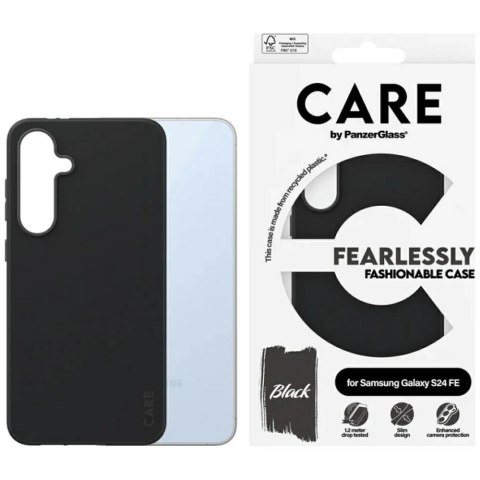 Etui CARE by PanzerGlass Fashion Case Samsung Galaxy S24 FE - czarne