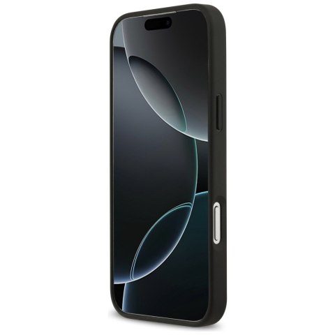 Guess nakładka 4G Double Card Triangle do iPhone 17 Pro Max czarna