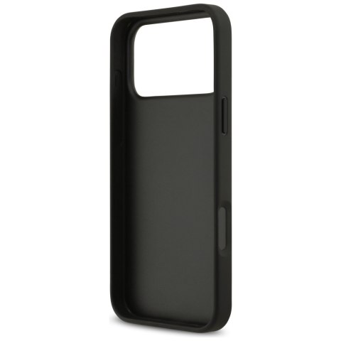 Guess nakładka 4G Double Card Triangle do iPhone 17 Pro Max czarna
