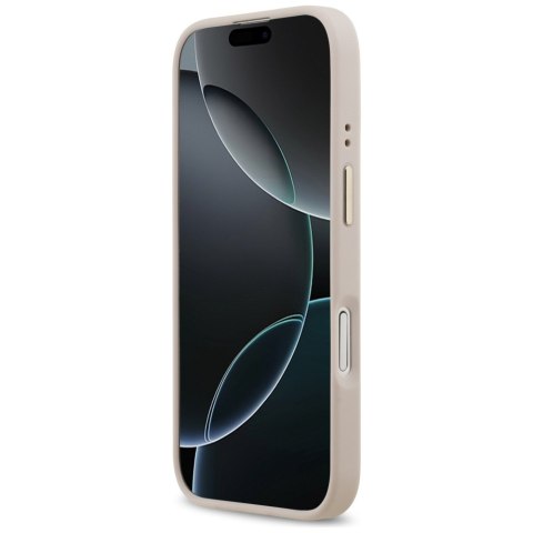 Guess nakładka 4G Stripe MagSafe do iPhone 17 różowa