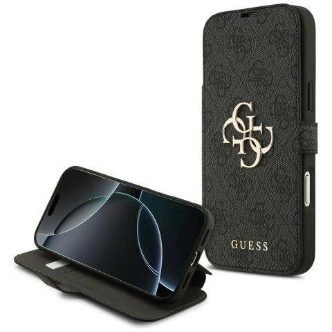 Guess nakładka Book 4G Metal Logo do iPhone 17 Pro Max czarna
