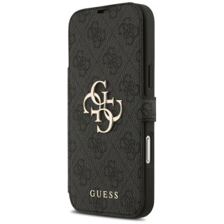 Guess nakładka Book 4G Metal Logo do iPhone 17 Pro Max czarna