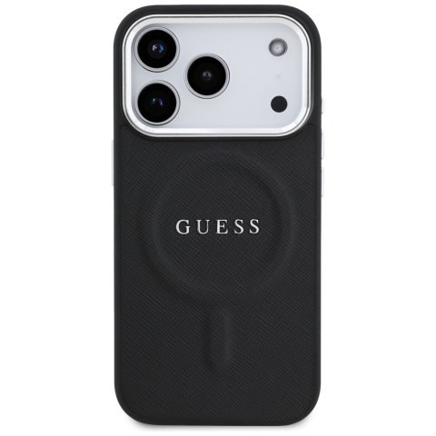 Guess nakładka Classic Logo MagSafe do iPhone 17 Pro czarna